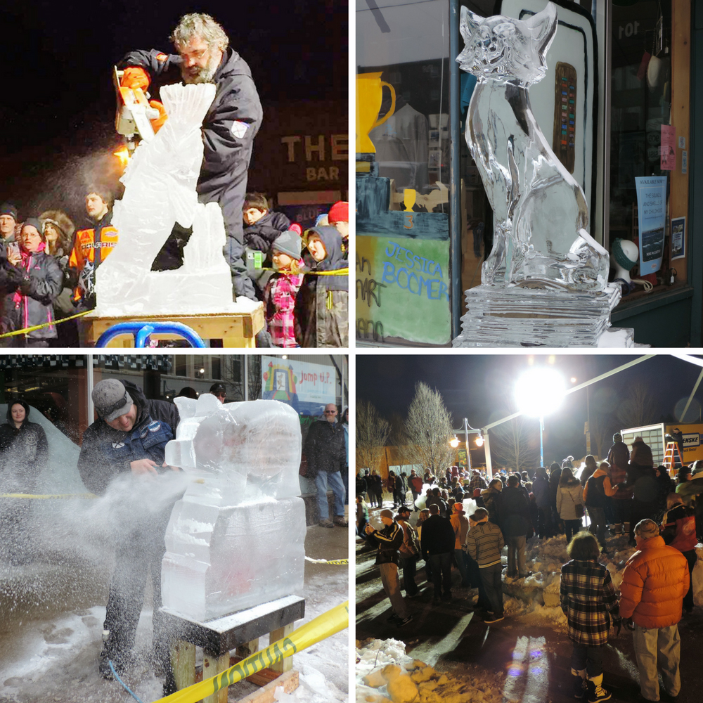 ice festival 2020 collage