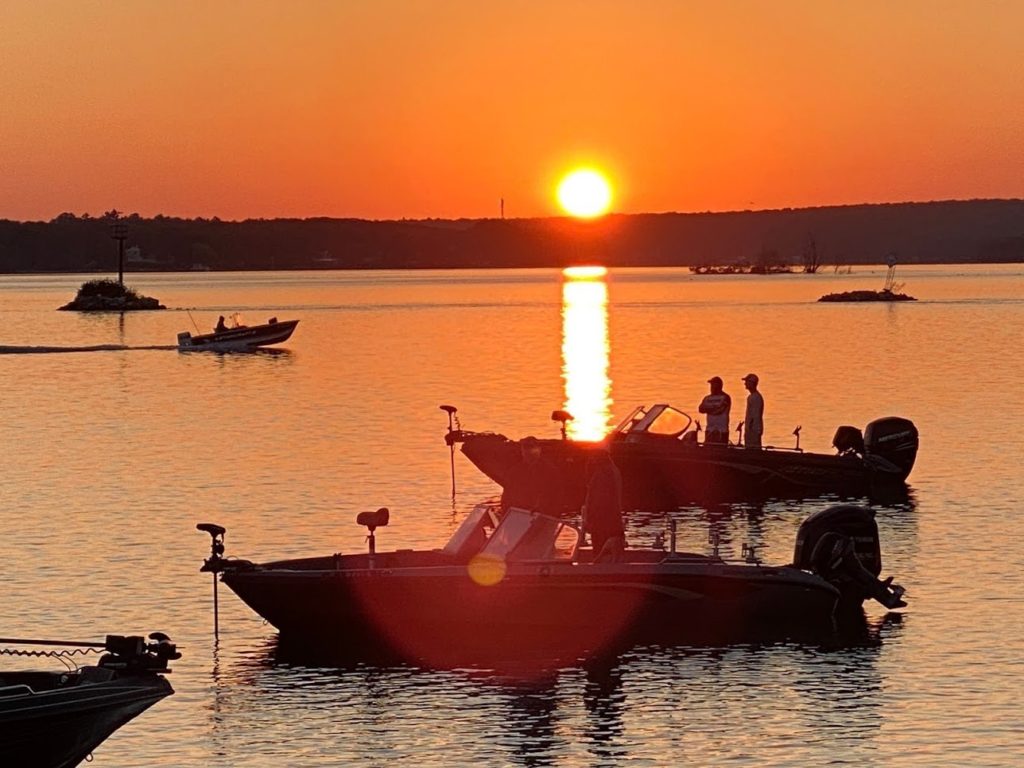 fishing tournament sunrise