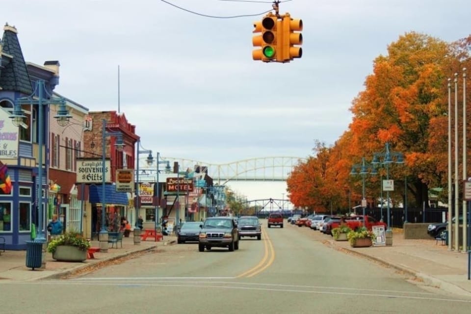 Downtown in Fall