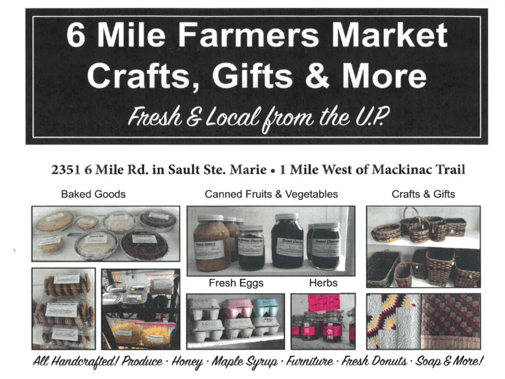 6 Mile Farmers Market Sault Ste Marie CVB