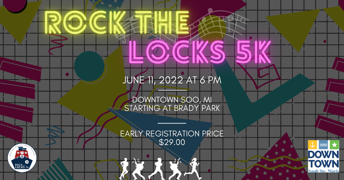 rock the locks 5k event infographic