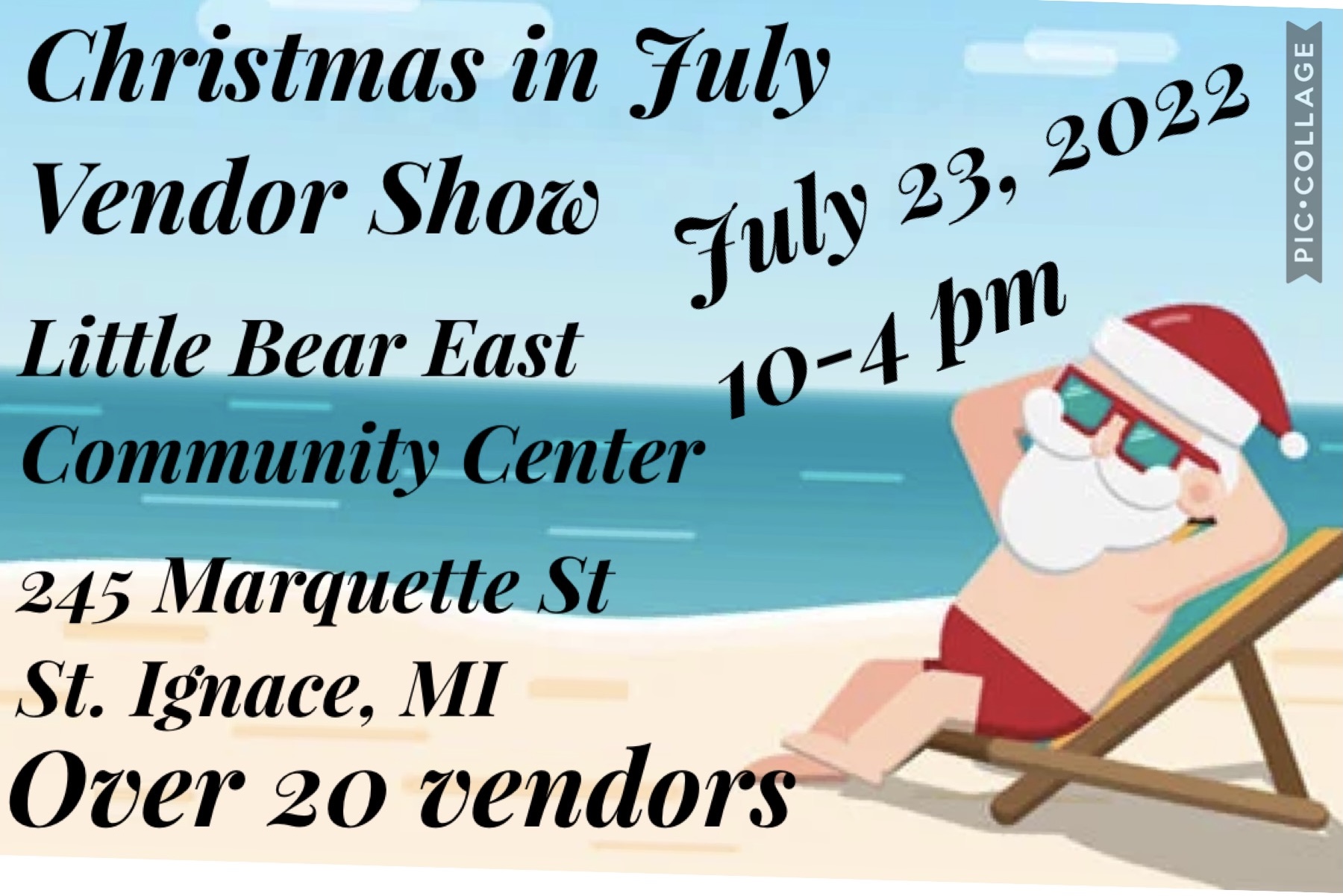 christmas in july vendor show