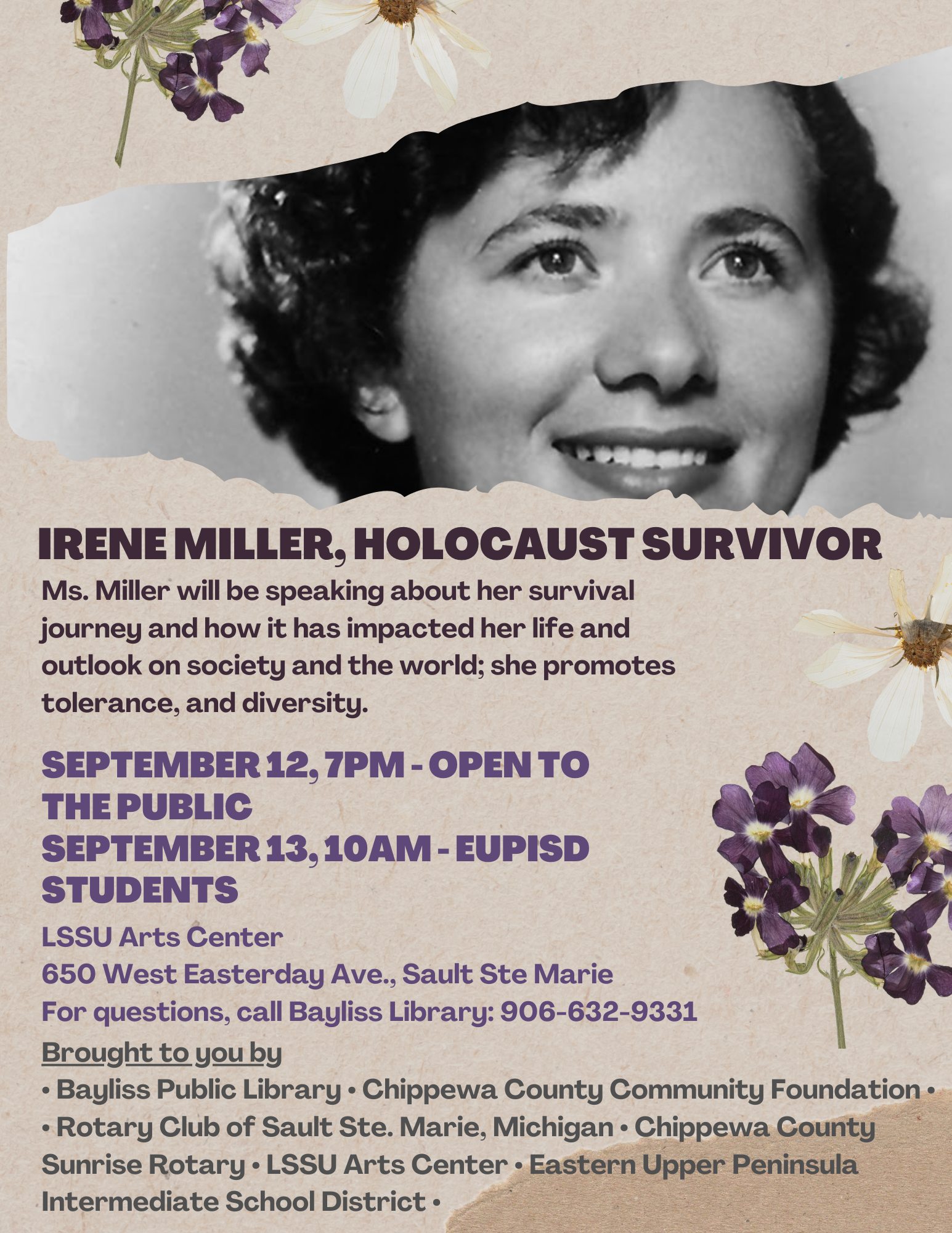 Irene Miller Holocaust survivor
