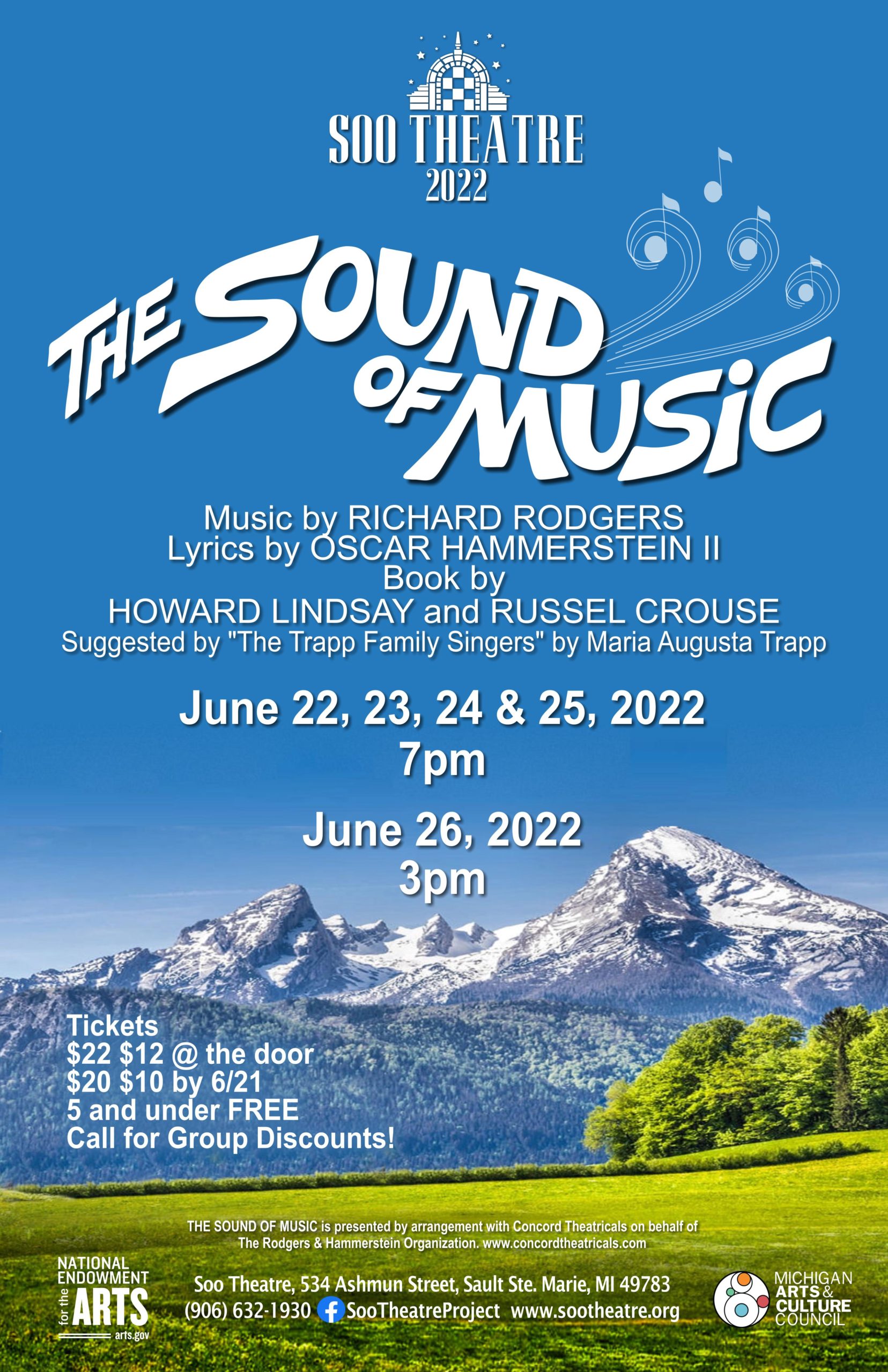 sound of music poster 2022