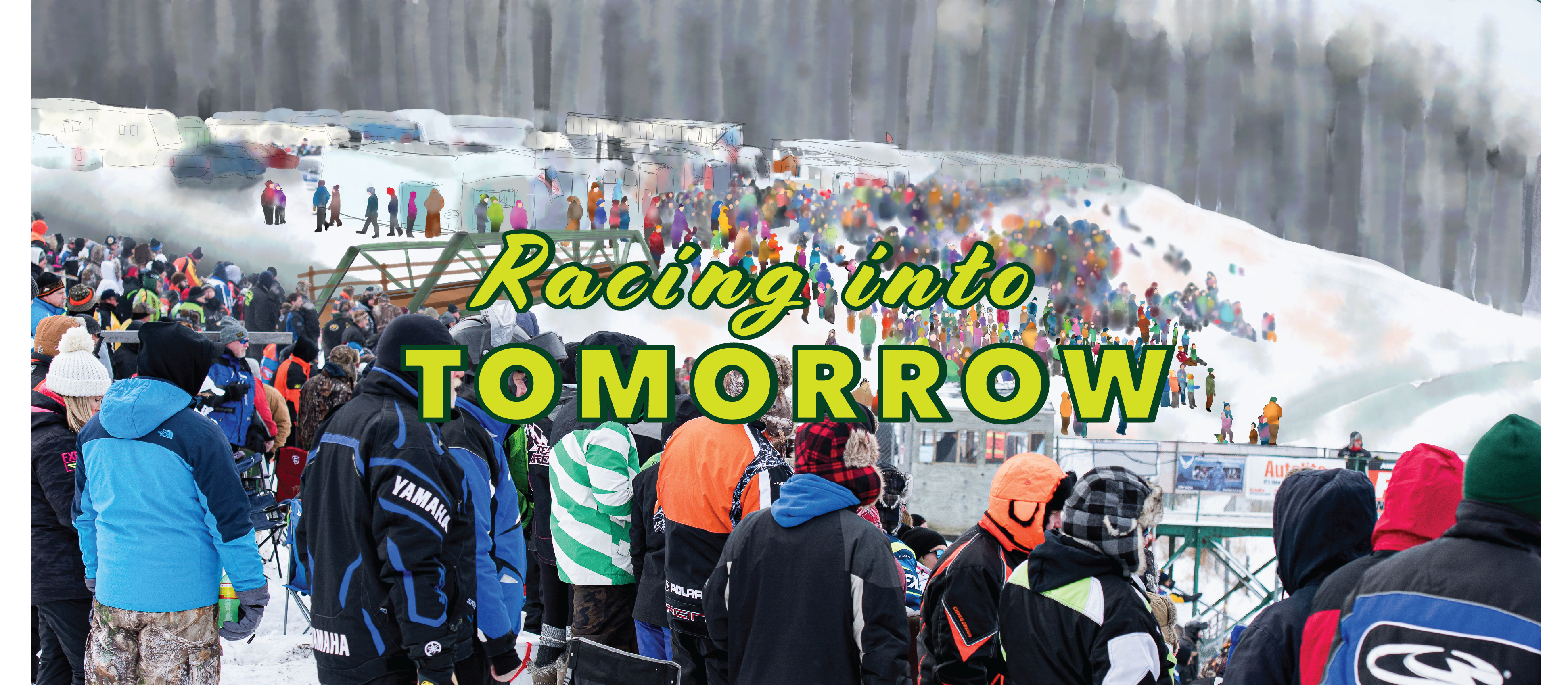 racing into tomorrow graphic of i500