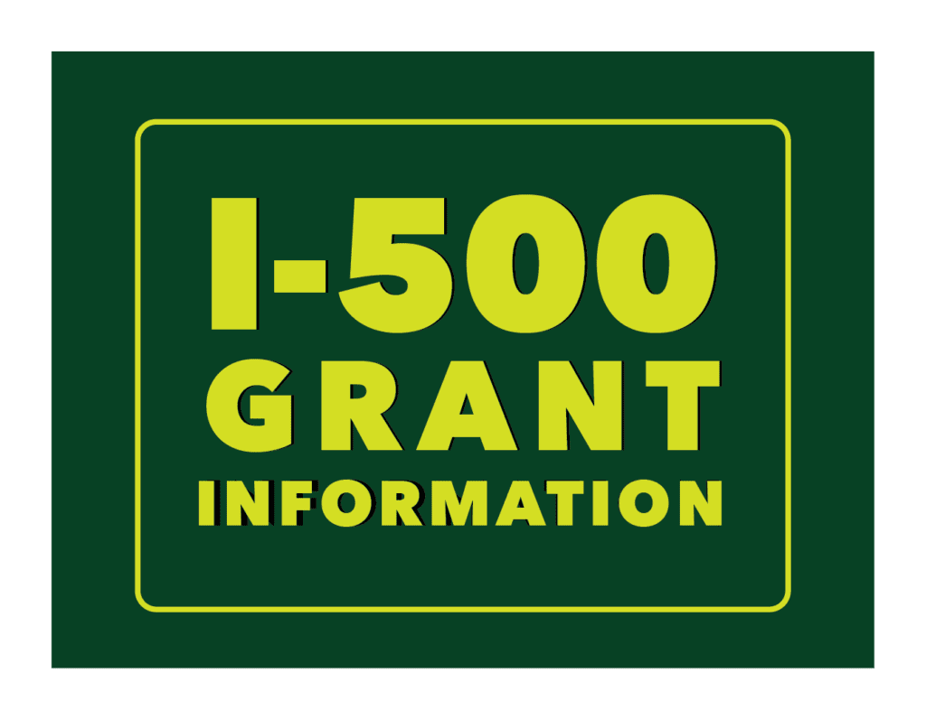 i500 grant information graphic