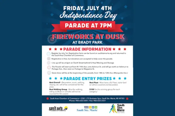 4th of july info graphic