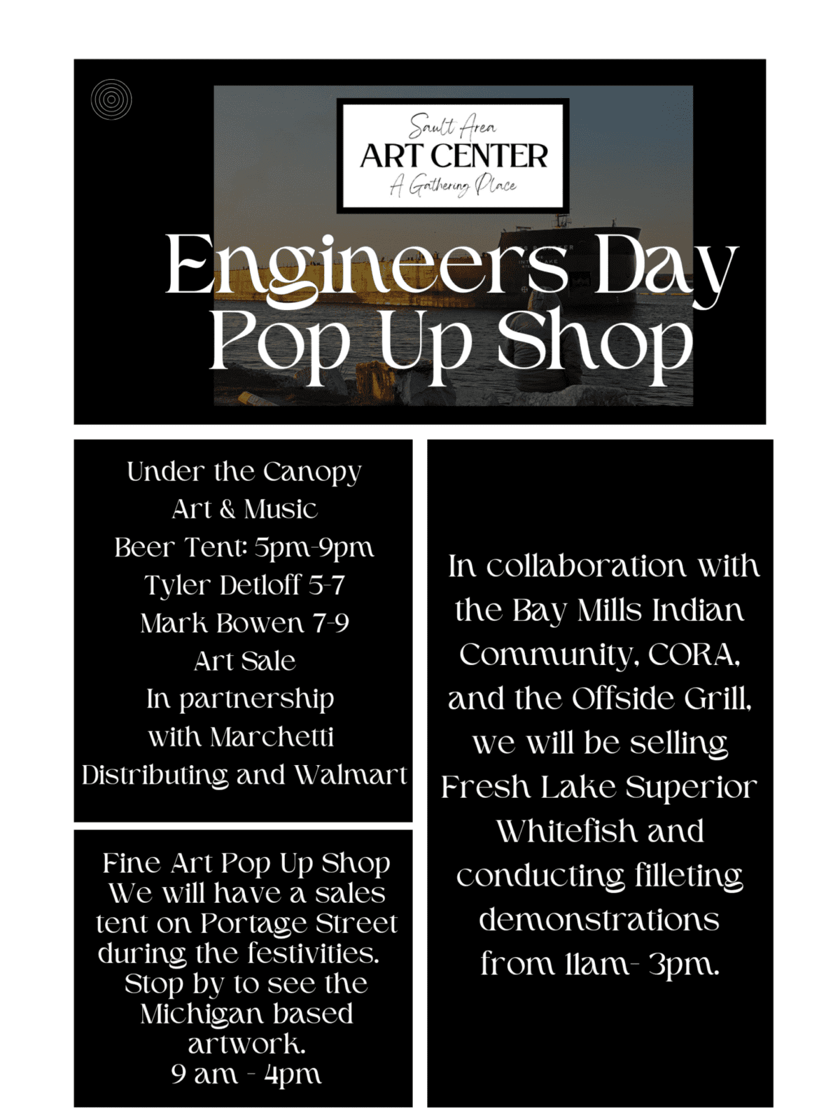 Engineers Day Pop Up Shop Sault Ste Marie CVB