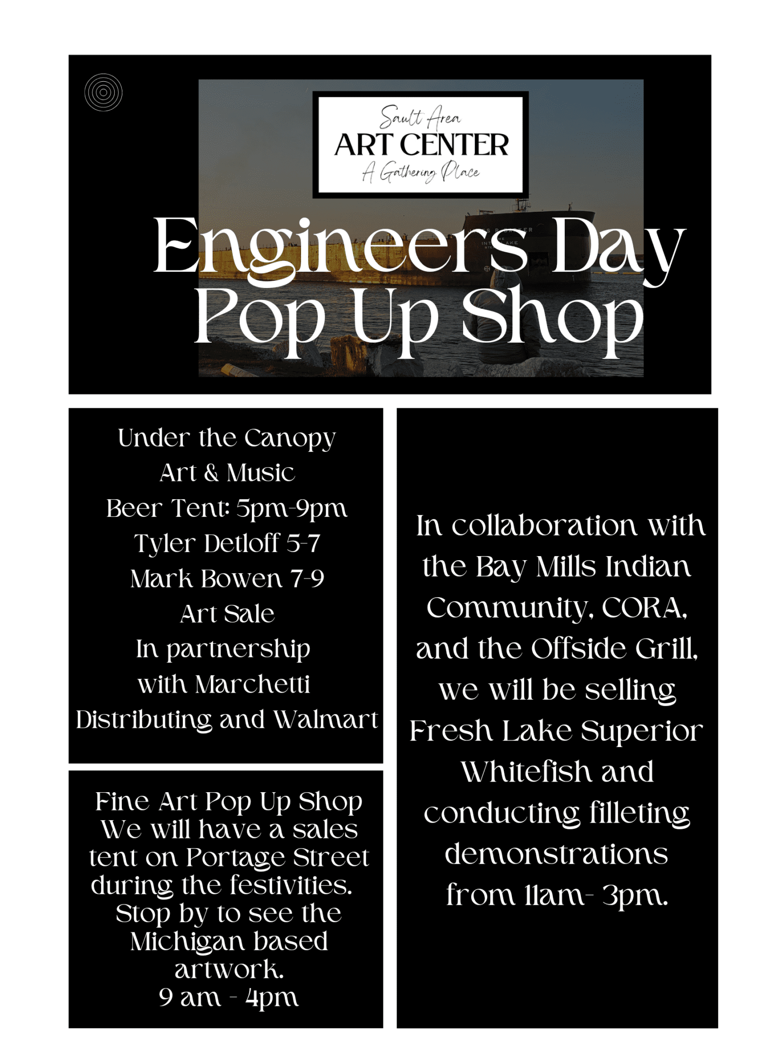 information on pop up shops for engineers day 2023