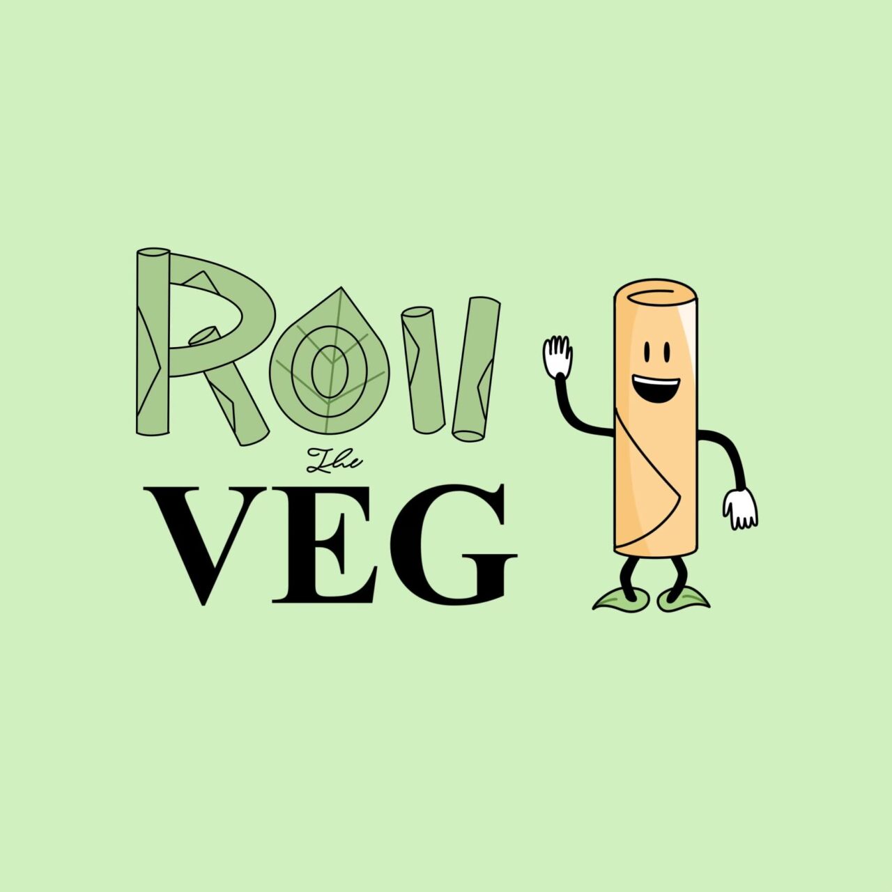 roll the veg graphic