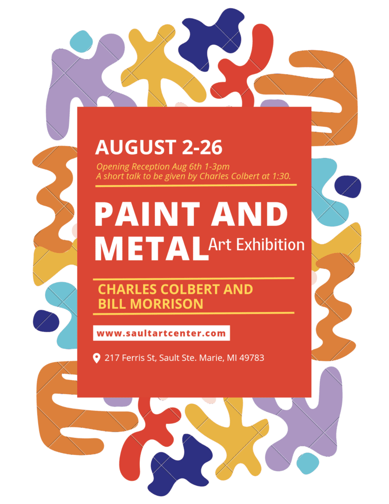 Paint And Metal Art Exhibition Sault Ste Marie CVB   Paint Metal Art Exhinition 791x1024 