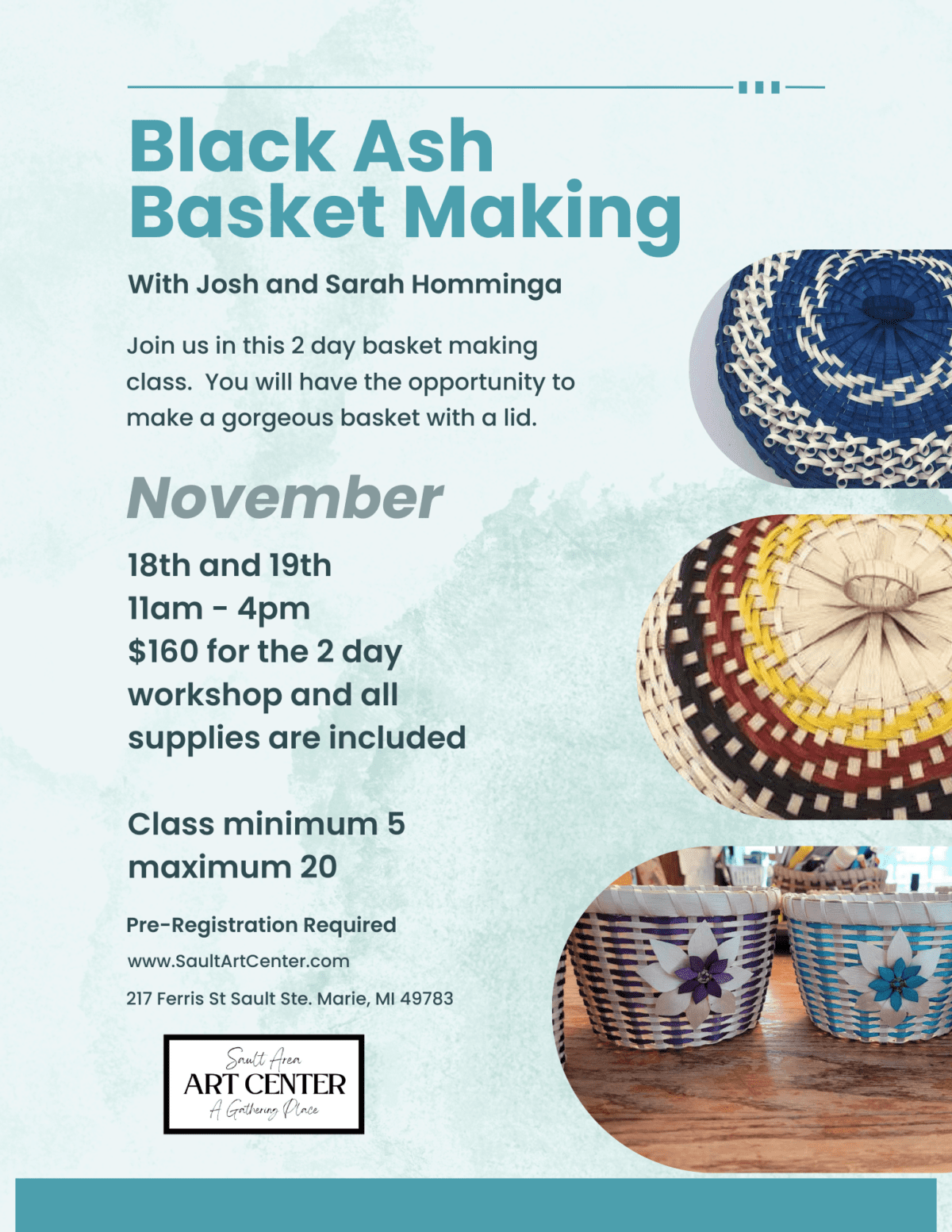 Black Ash Basket Making Sault Ste Marie CVB