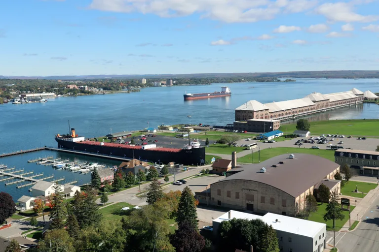 Soo Locks Live Stream from Tower of History